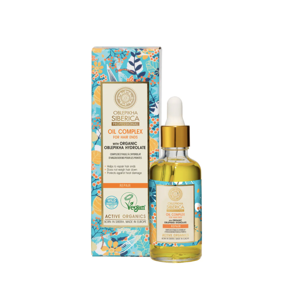 Aceite oblepikha - Reparador de puntas